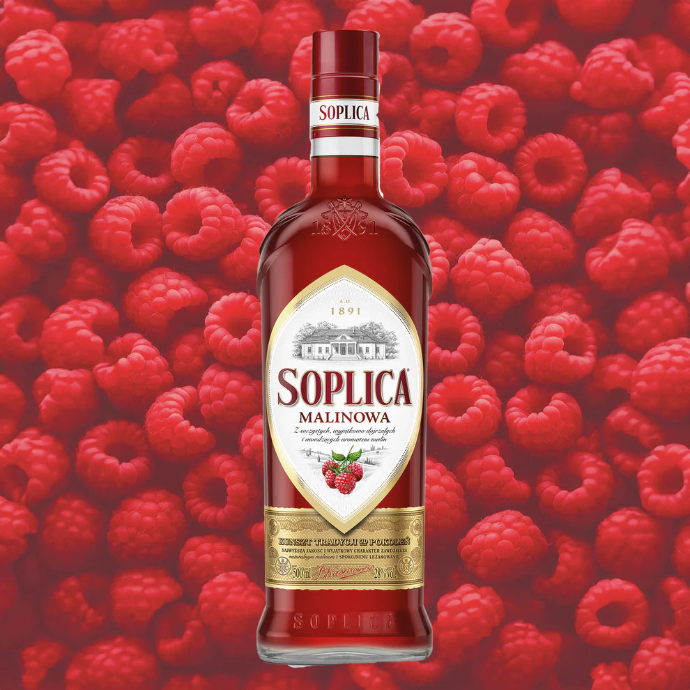 SOPLICA RASPBERRY 28% 500ml
