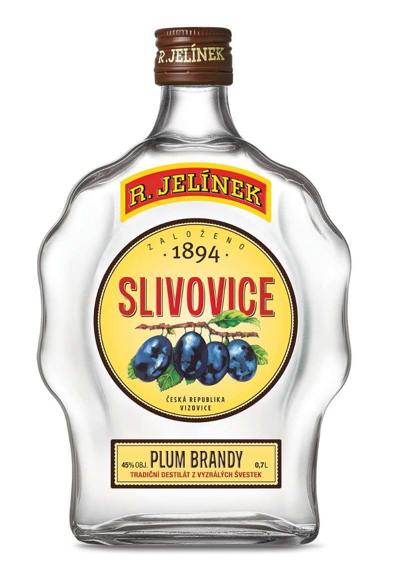 R.JELINEK SLIVOVITZ 45% SILVER 700ml