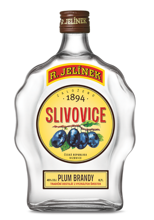 R.JELINEK SLIVOVITZ 45% SILVER 700ml