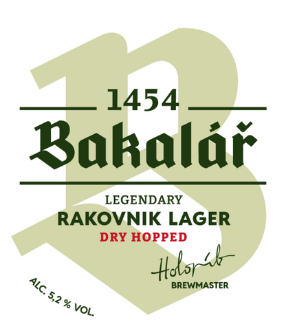BAKALAR DRY HOPPED LAGER 5.2%
