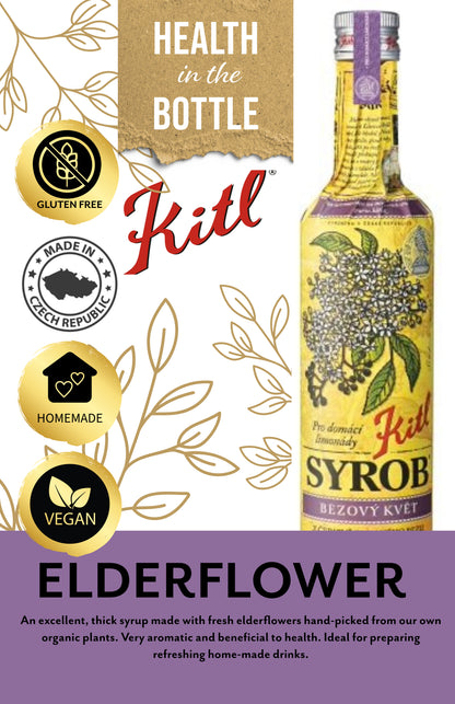 KITL SYROB ELDERFLOWER 500ml