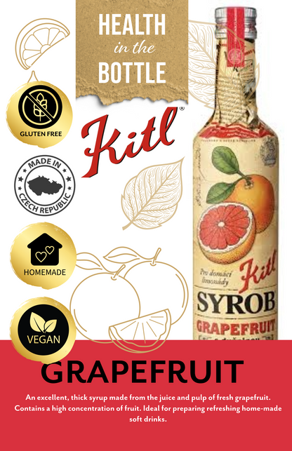 KITL SYROB GRAPEFRUIT 500ml
