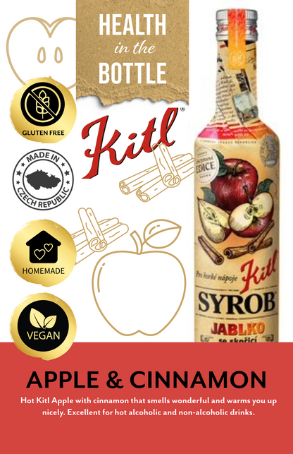 KITL SYROB APPLE WITH CINNAMON 500ml