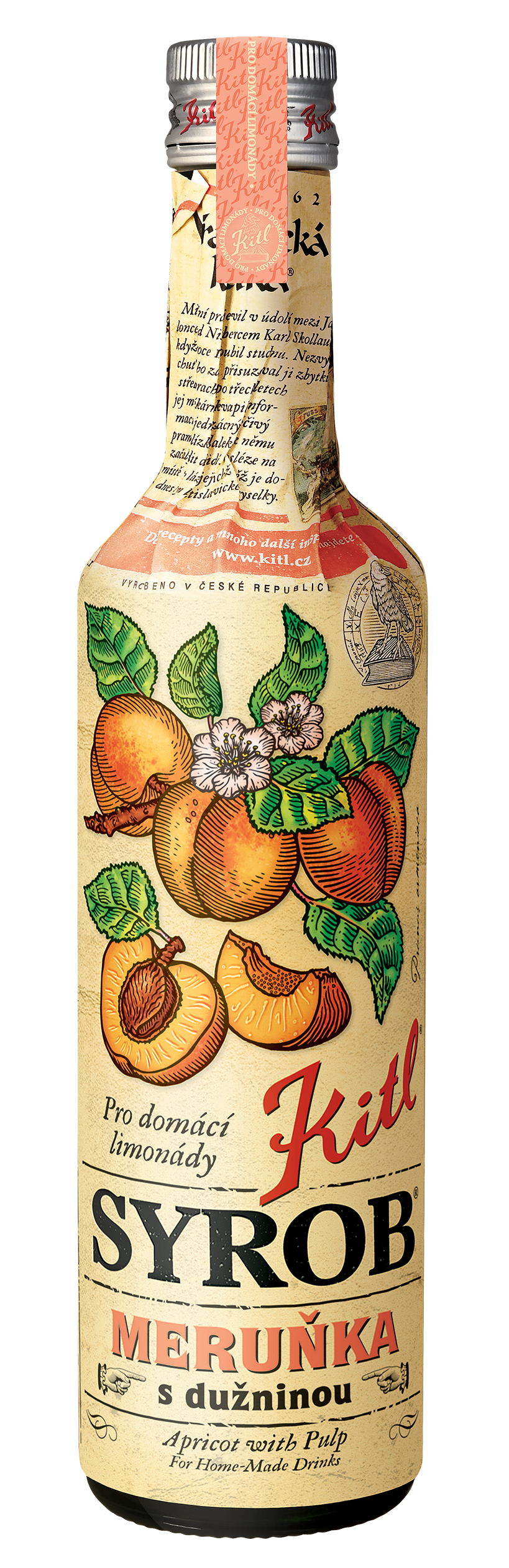 KITL SYROB APRICOT 500ml