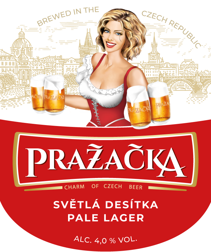 PRAZACKA PALE LAGER 4%
