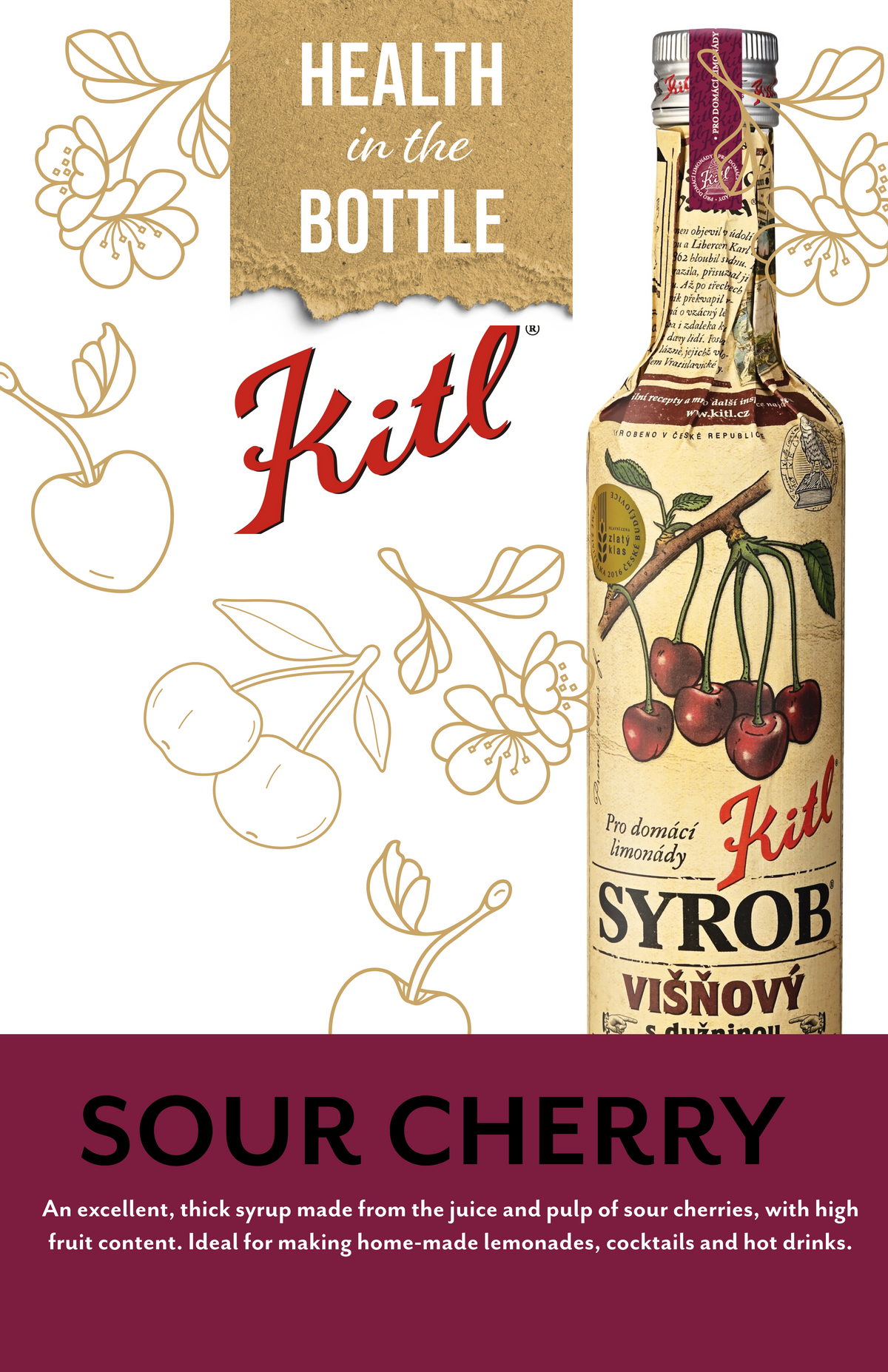 KITL SYROB SOUR CHERRY 500ml