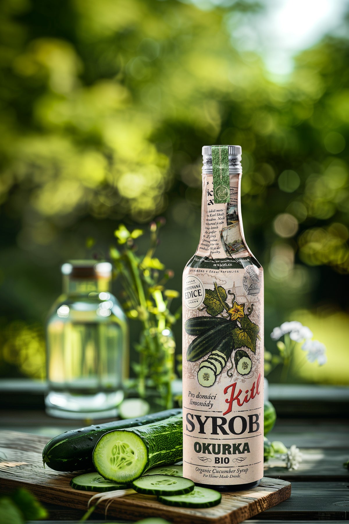 KITL SYROB ORGANIC CUCUMBER 500ml