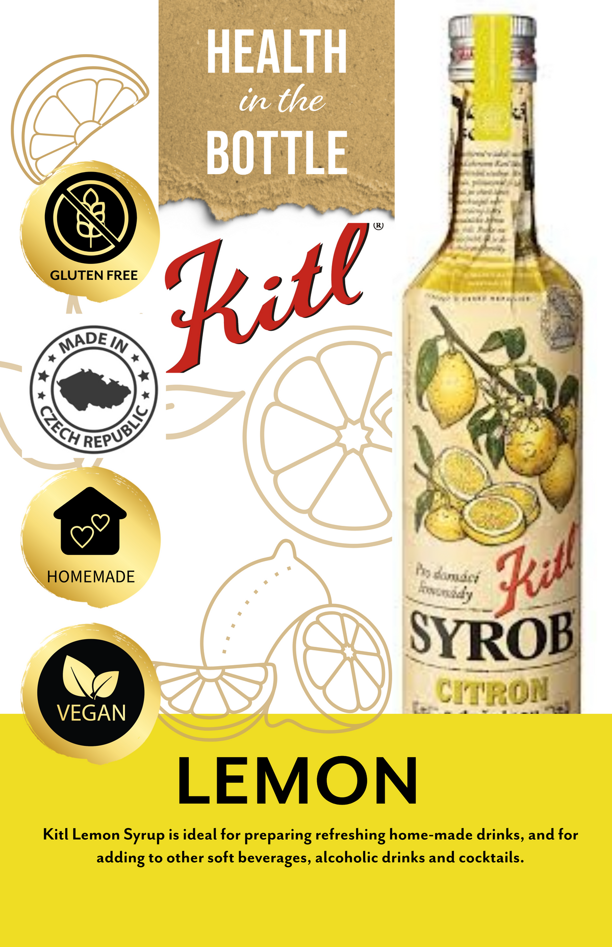 KITL SYROB LEMON 500ml