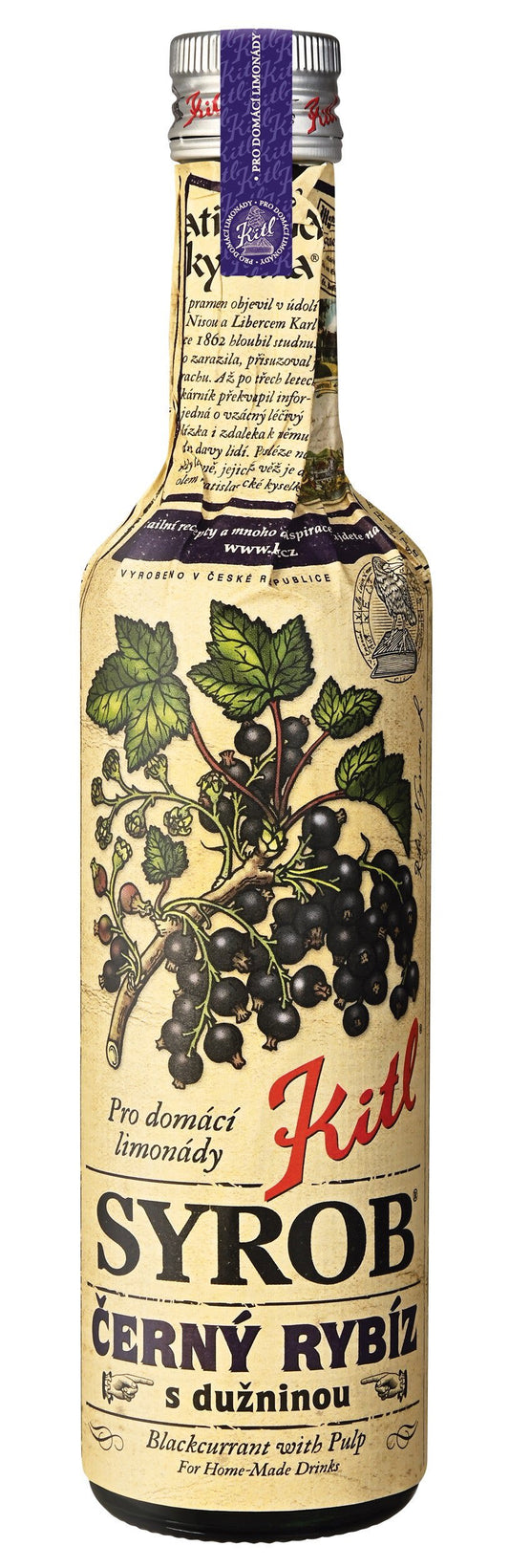 KITL SYROB BLACKCURRANT 500ml